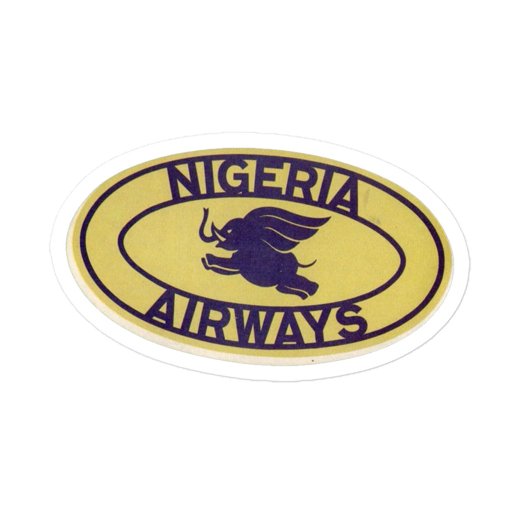 Nigeria Airways Stickers