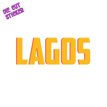 Load image into Gallery viewer, Lagos Die Cut Sticker