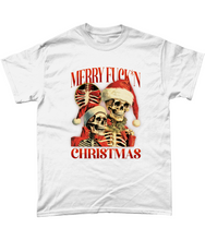 Load image into Gallery viewer, Merry FckN Christmas T-Shirt