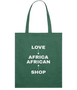 Love Africa Shop African Tote Bag