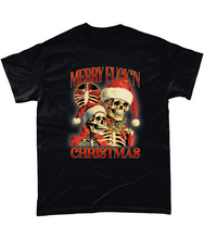 Load image into Gallery viewer, Merry FckN Christmas T-Shirt