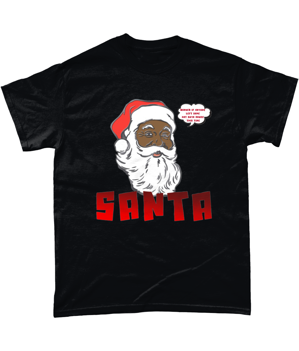 Black Santa T-Shirt